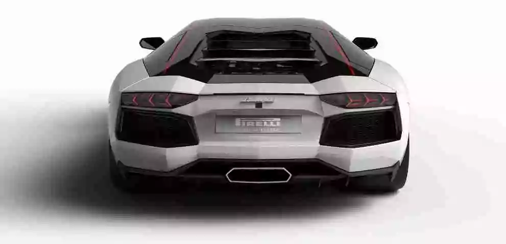 Lamborghini Aventador Pirelli hire in Dubai 