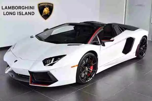 Lamborghini Aventador Pirelli hire in Dubai 