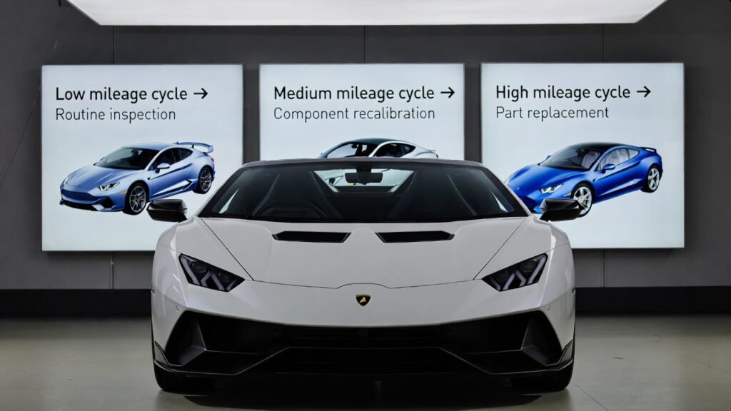 In high-performance supercars, maintenance costs increase exponentially with mileage rather than time. Lamborghini rental mileage limits are structured to control operating expenses while preserving mechanical integrity and performance consistency.